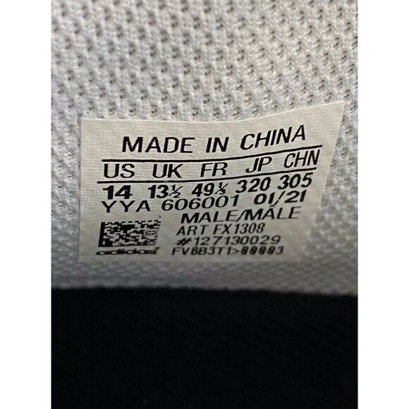 Adidas SM Freak Mid “White University Red” Football Cleats FX1308 Men’s Size 14 - Picture 8 of 10